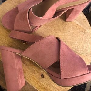 Blush Platform Heels